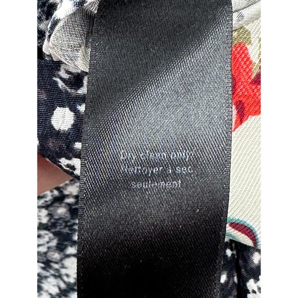 Rag & Bone Londar Midi Dress in‎ Black Floral XS - Picture 9 of 11